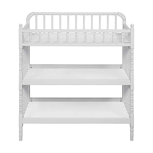 Image of Davinci Jenny Lind Changing Table with Pad in Fog Grey