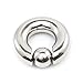 4 Gauge PA Ring Captive Bead Rings Spring Action CBR Monster Screwball Rings 4G Surgical Steel Pierced Body Jewelry 5/8