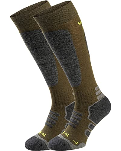 Wald & Forst 2er-Pack Jagd- und Trekkingstrümpfe Oliv 3