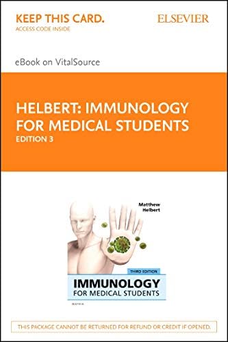 Immunology for Medical Students Elsevier eBook on Vitalsource (Retail ...