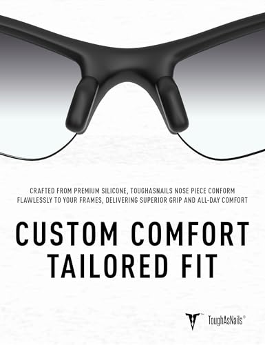 Image of ToughAsNails Replacement Nose Pads for Oakley Flak 2.0 OO9295 /Flak 2.0 XL OO9188 /Flak XS OJ9005 /Flak XXS OJ9008 Sunglasses