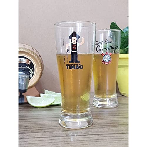 Copo Lager 300ml Com 02 Corinthians Allmix