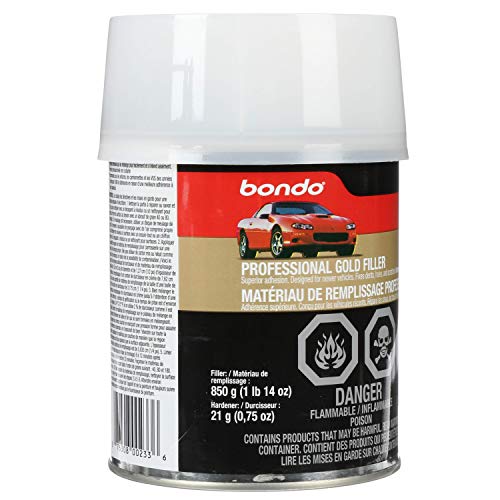 Bondo Professional Gold Filler, 00233, 1 Quart #TOP2