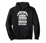 Un gráfico perfecto de camión de cemento para todos los abuelos con la frase divertida "I'm A Grumpy Cement Trucker My Level Of Sarcasm Depends On Your Level Of Stupidity". Consigue esto para tu padre o abuelo con sombrero de camión de cemento.