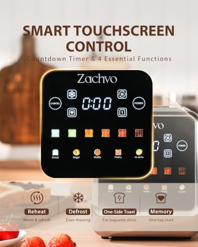Long Slot Toaster for Sourdough & Artisan Bread with Smart Touchscreen - 2