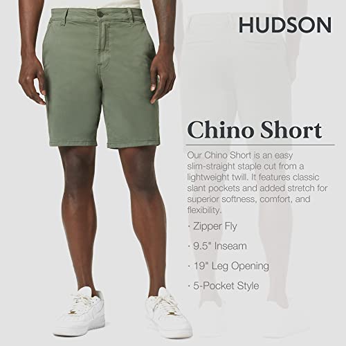Hudson Jeans Men's Chino Short, Greens, 31 #TOP1