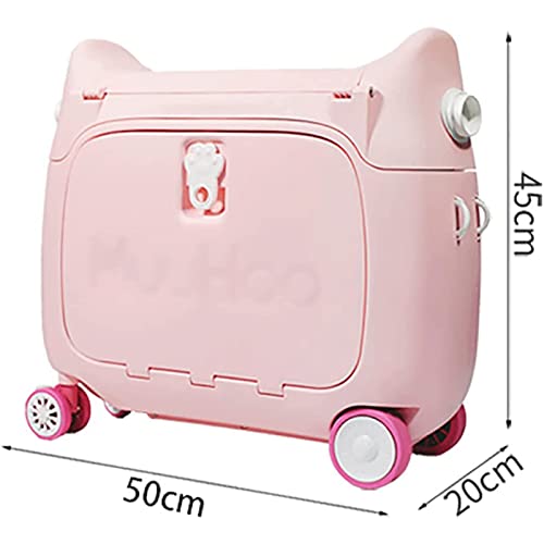 OLOTU Carry-Ons Multi-Functional Children's Luggage Convenient Can Sit and Ride Into Bed in Seconds 20-inch Carry-on Case Children Trolley Luggage Portable2