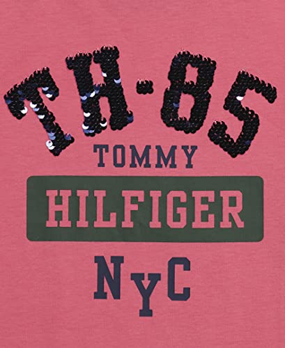 Image of Tommy Hilfiger Girls Sequin Flag Tee (Big Kids)