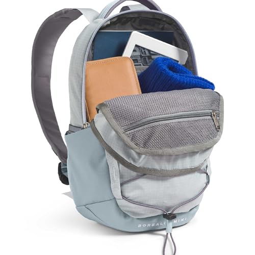 Image of The North Face Borealis Mini Backpack, Pearl Stone /Frost Grey /Transcendent Grey, One Size