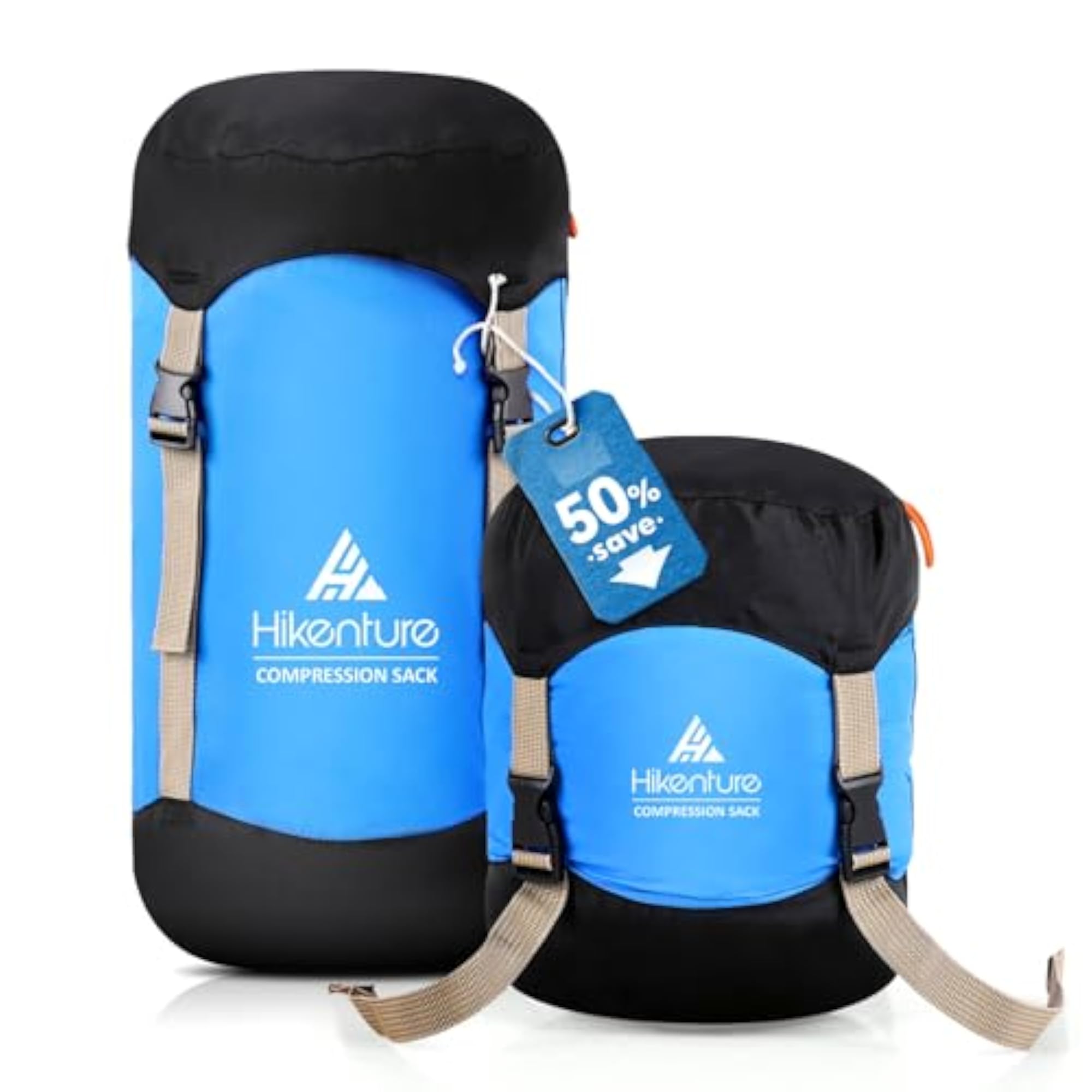 Compression Sack for Sleeping Bag, Water-Resistant