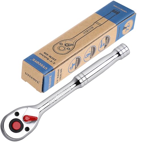 Image of 1 /4 Inch Drive Ratchet Wrench Socket Wrench 5.9'' /15cm