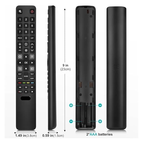 Télécommande RC802N YAI2 Smart TV contrôle infrarouge 1 pièce
