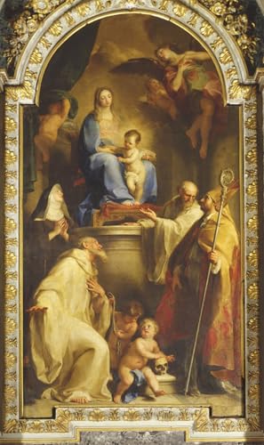 Tableaux sur Toile pour habiller un mur vide : RZHRHJES Peinture Batoni 60x90cm