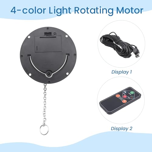 Boule disco rotative et télécommande pour illuminer votre salon - 6