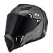 Produktbild Männer Frauen Klassische Motocross Helme Cool Winddicht Anti Fog Atmungsaktive Erwachsene Dirt Bike Helm Anti Crash Downhill Kratzfest Komfort Sicherheit Racing Schutzkappen 55-64 cm