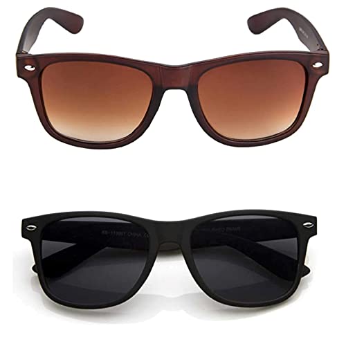 Image of Sunglasses for Men & Women | UV Protection | Stylish Rectangular Wayfarer Design | Lightweight & Durable for Driving & Outdoor Use