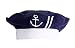stylesilove Newborn Infant Nautical Sailor Embroidered Baby Boy Hat, 3-12 Months (Navy Blue)
