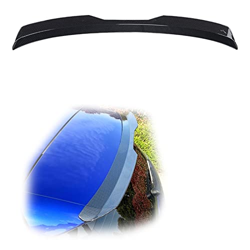 Aile de becquet Golf 8 look carbone pour optimiser l'aérodynamisme du toit arrière