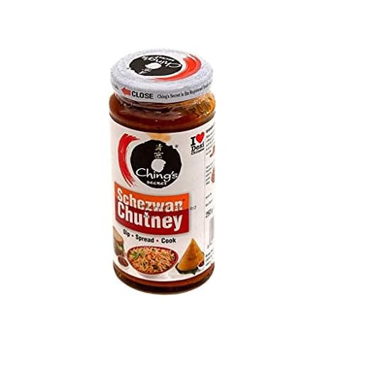 Ching's Secret Schezwan Chutney - Chutney You Can Dip In, Spread or Cook with - 8.8oz. 250g.