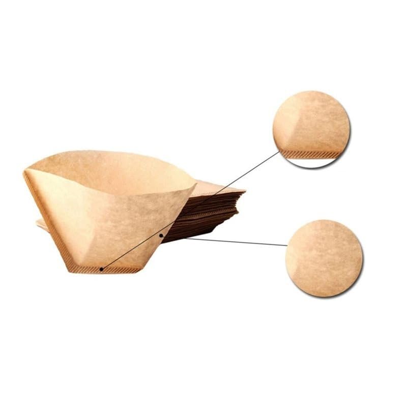 Kegel-Kaffeefilter Verhindern Überlauf, 300 Stück For Kaffeefilterpapier For Kaffeeliebhaber