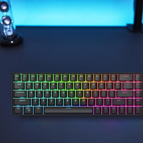 Raven68 Clavier mécanique avec commutateurs réglables et cordon USB type C - 2