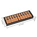 Digital Standard Abacus-17.8 cm-Professional 11-Column Soroban Calculator (Functional and Educational Tool)