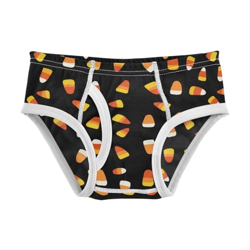 Wusikd Candy Corn Boys' Underwear Cotton Boys Briefs Soft Toddler Underwear 2T