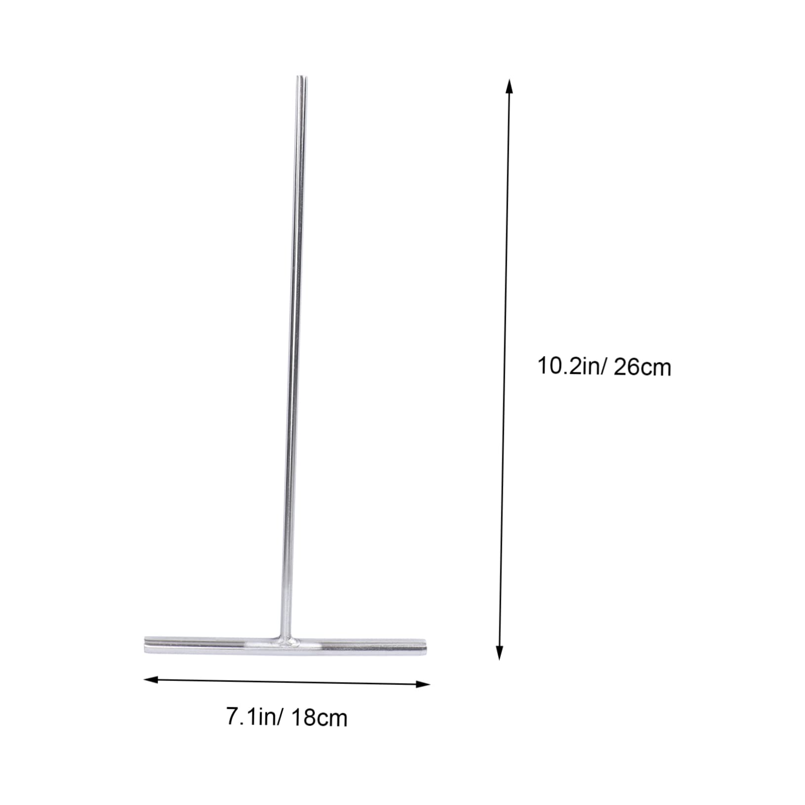 HOLIDYOYO Quality Stainless Steel Pancake Fruit Push Crepe Spreader Tool Scraper for Bakery Baking Spatula