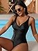 KAPERF One Piece Swimsuit for Women, Fashion Swimwear Swim Suits, Women's Beachwear Bathing Suit Bikini Set for Woman Girls Black