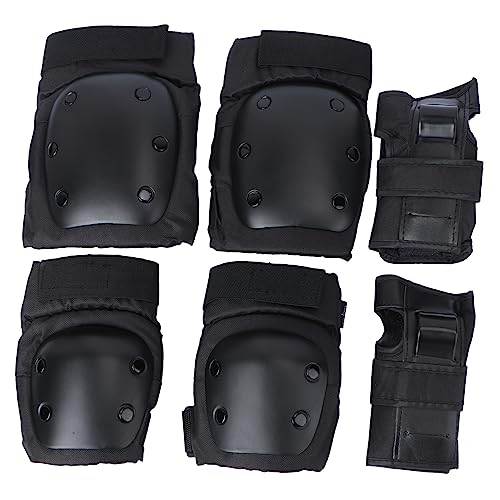 NAMOARLY Kid's Adult Roller Ice Skate Protective Gear Set Elbow Kneecap Wrist Guards
