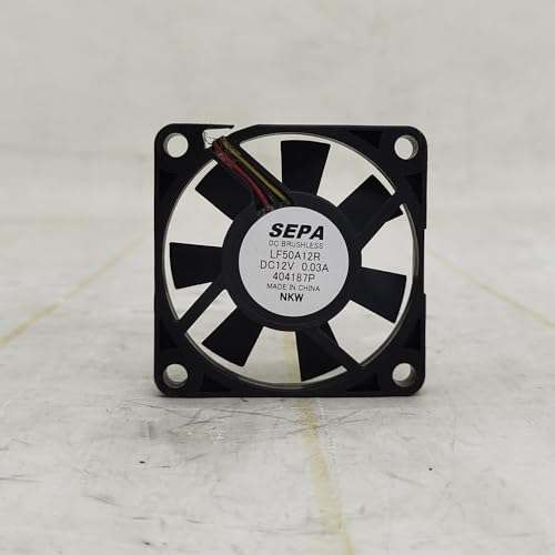 NZNYDNL Original LF50A12R 5010 12V 0.03A 5cm 3-wire test Silent case fan