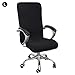 Shujin Bürostuhl Abdeckungen Universal Bezüge elastischer Jacquard Sitzbezug Stuhlhussen wasserdicht Drehstuhl Hussen Überwurf Schonbezug für Office Chair Computer Stuhl
