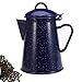 Produktbild Emaille-Teekanne 0 8L / 1 2L / 1 8L / 2 4L Emaille Kaffeekanne Hand Tee Emaille Wasserkocher Induktionsherd Gasherd Universal Für Home Kitchen @ 2400Ml