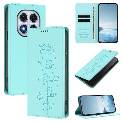 Xiaomi Redmi Note 12 Pro Plus 5G�ɑΉ� (�J���[:�~���g�O���[��) �L�� ���U�[�E�H���b�g �}�O�l�b�g�J��