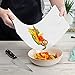 Cut N' Funnel Large Food Service Grade Heavy Gauge Flexible Plastic Cutting Board Mats 4 Pack Made in the USA BPA Free Dishwasher Safe