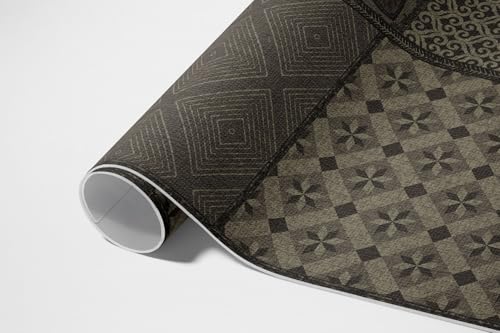 Tapis de jardin haut de gamme Connexion rectangle 150x225 en PVC durable - 6