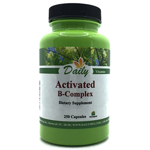 Daily's Activated B-Complex (Multi B Vitamin, 250 Vegetarian Capules)