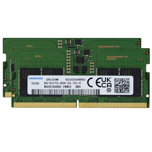 TIWi 16GB (2x8GB) DDR5 5600MHz PC5-44800 SODIMM 1Rx16 CL46 1.1v m[gp\R W[ AbvO[h RAM M425R1GB4BB0-CWM A_}^