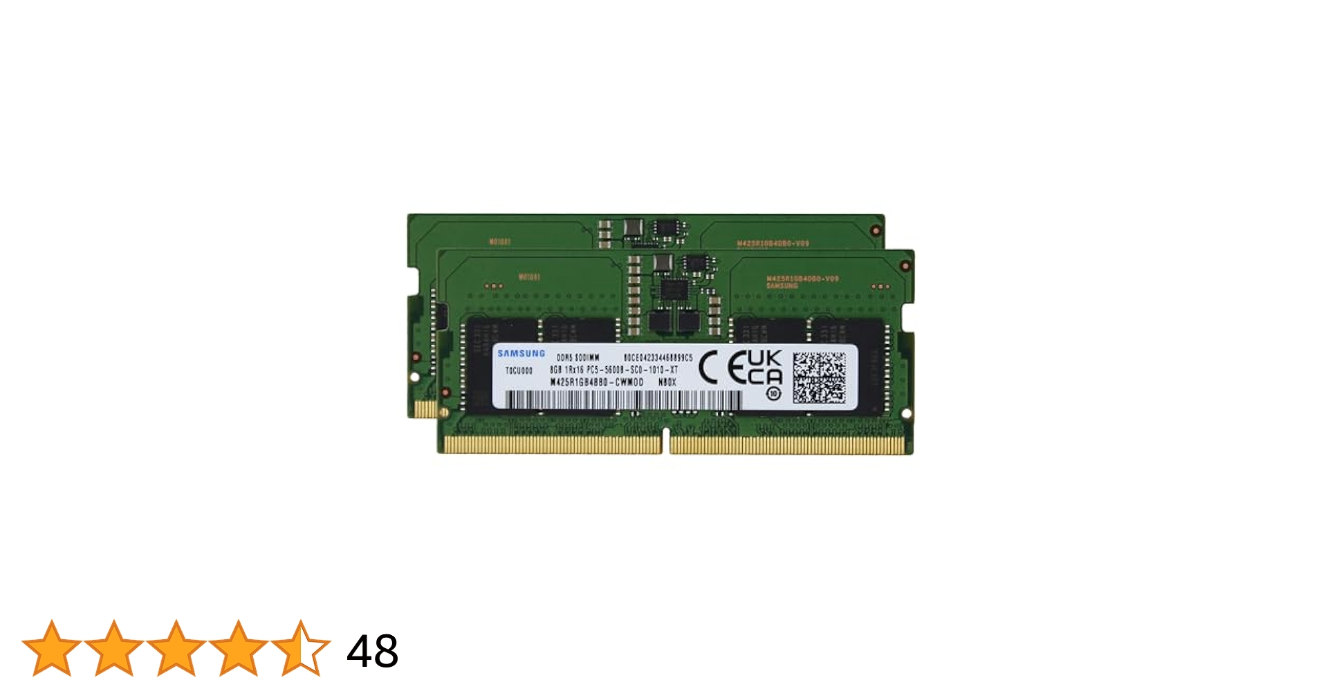 Sam Original 16GB (2x8GB) DDR5 5600MHz PC5-44800 SODIMM