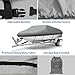 PYLE Boat Cover, Boat, Boat Covers - Universal Fit 10.5’ to 11.5’ ft, Waterproof 600 Denier Canvas, Quick Release Buckle, Double Stitched Seams, Includes Travel Bag for Easy Storage