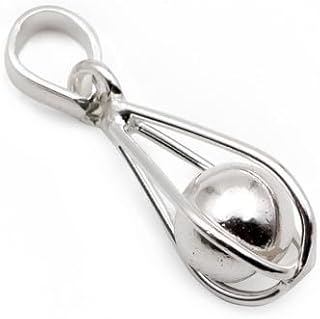 Shri Anand Pure Silver Round Goli with cage Pendant | Chandi Pinjare me goli Wala Locket and Also use in bracelet for Astrological and Lal Kitab (Size : 3.5cm | Weight : 5.6gm Approxe)-picture-31