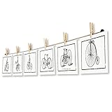 INSTALLATION RAPIDE ET FACILE - Ancrage spécial pour rendre le montage rapide et facile - La fixation au mur se fait par de petits clous fournis sans aucun besoin de percer le mur