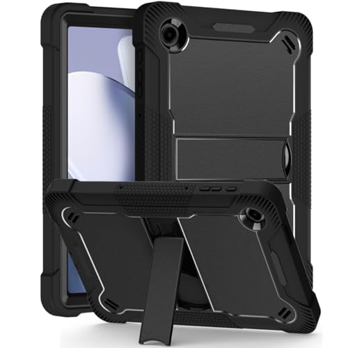 Vakarey für Telekom T Tablet 2 Hülle Kinder Stoßfeste,für T Tablet 2 5G 10.1 Zoll Hülle,Schwarz