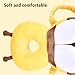 JKSvrenthy Baby Head Fall Protection Backpack, Toddler Anti-Fall Cushion with Knee Pads, Adjustable Shockproof Infant Head Safety Pillow, Breathable Soft Cotton Baby Walking Harness for Crawling