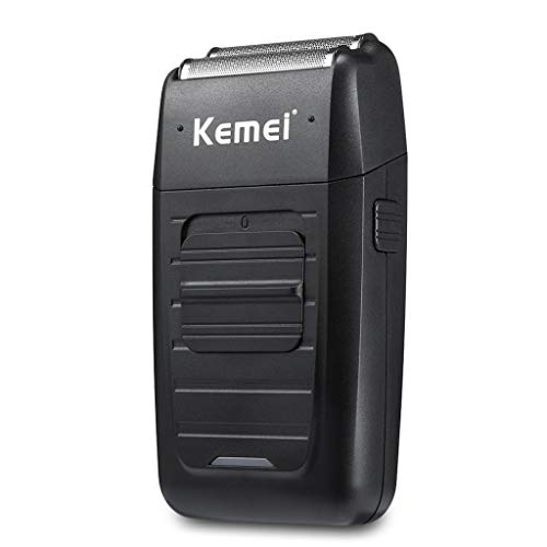 Barbeador Sem Fio Recarregável Lâmina Alternativa Barba kemei 1102