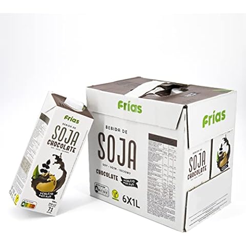 Frías Bebida Vegetal de Soja Chocolate 1L Pack 6 Cover