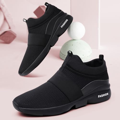 Women's Sports Gym Sneakers Slip on Walking Shoes Lightweight Casual Tennis Sneakers Workout Breathable Running Shoes Comfortable Fashion Athletic3