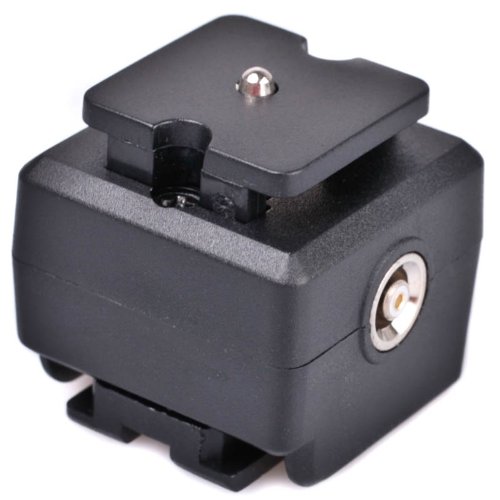 JJC JSC-5 Blitzadapter für Sony/Minolta Aufsteckblitz an Standard ISO Kamerablitzschuh
