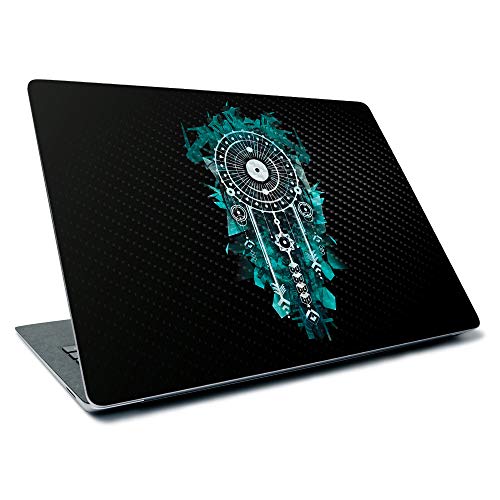 Image of MightySkins Carbon Fiber Skin for Microsoft Surface Laptop 3 13.5 inch (2019) - Geo Dream Catcher,Textured Carbon Fiber Finish,Easy to Apply, Remove, and Change Styles,