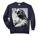 Men's Women kid's Funny Graphic Sloth Animal Selfie Tee Tops Comfort Colors Adult Sweatshirt
